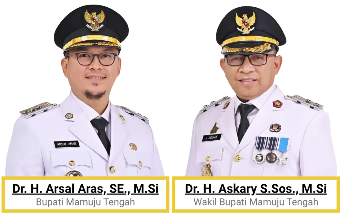 Bupati & Wakil Bupati Kabupaten Mamuju Tengah